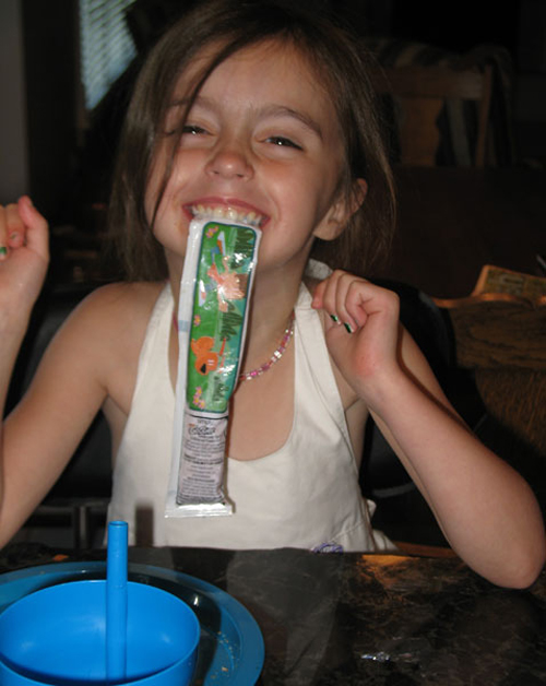 Squeeze Out The Truth From Yogurt Tubes